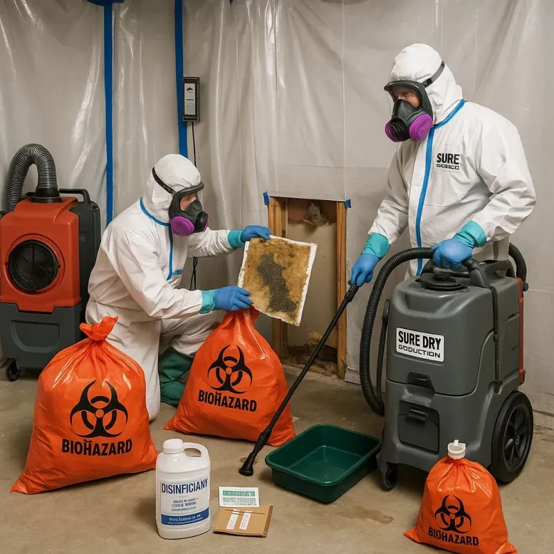 Contaminated Water Handling Protocols process in Northumberland, NY